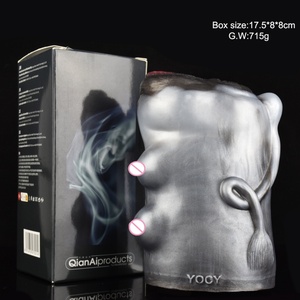 ถ้วยช่วยสำเร็จความใคร่แบบสองรู YOCY รุ่นแฟนตาซีสไตล์สัตว์ สำหรับผู้ชาย ทำจากซิลิโคน - Product Image 6
