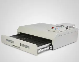 Solder Gelombang Inframerah Desktop Reflow Oven untuk PCB, T-962C