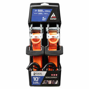 2 uds., 25mm, retráctil para barco, coche, motocicleta, cinturón de amarre de carga, correa de trinquete, amarre - Product Image 1