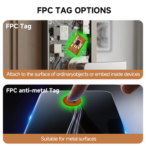 Прочный NFC 213 Этикетка <span class=keywords><strong>RFID</strong></span> наклейка 13,56 мГц FPC тег высокая термостойкость анти-металлический материал - Product Image 1