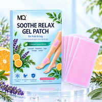 MQ Patch de gel rafraîchissant pour les pieds et les jambes, usage externe, 10cm*13cm, soulage la fatigue et favorise la relaxation