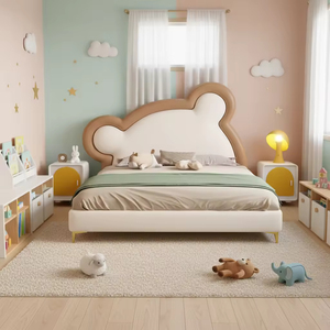 Nueva Cama Infantil Linda de Alta Calidad, Diseño Contemporáneo Ecológico, Cómoda para el Dormitorio de los Niños - Product Image 6