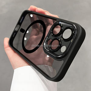 Cubierta de imán transparente de lujo, <span class=keywords><strong>cargador</strong></span> inalámbrico magnético de negocios, funda protectora transparente <span class=keywords><strong>para</strong></span> teléfono <span class=keywords><strong>para</strong></span> <span class=keywords><strong>Samsung</strong></span> S24/A05 - Product Image 4