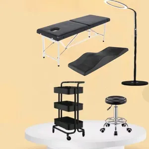 Электрический массажный стол с увеличительным стеклом