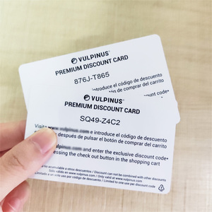 Tarjeta <span class=keywords><strong>de</strong></span> Membresía VIP <span class=keywords><strong>de</strong></span> Plástico Dorado con Código <span class=keywords><strong>de</strong></span> Barras, Impresión Personalizada, Tarjeta <span class=keywords><strong>de</strong></span> <span class=keywords><strong>Descuento</strong></span> con Código Especial - Product Image 4