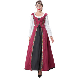 2025 nuevos estilos Cosplay vestido bruja túnica Medieval vestido <span class=keywords><strong>de</strong></span> mujer precioso disfraz <span class=keywords><strong>de</strong></span> fiesta <span class=keywords><strong>de</strong></span> Halloween - Product Image 6