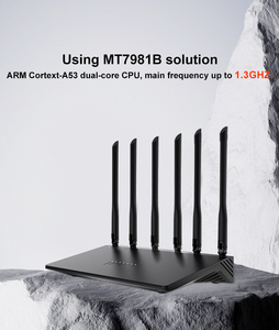 Heimgebrauch Openwrt 21 802.11ax AX3000 Dualband WiFi 2.4G 5.8G Gigabit WiFi 6 Router - Product Image 3