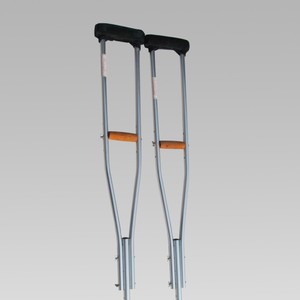 Muleta de aleación de aluminio con mango antideslizante para personas mayores y jóvenes, uso doméstico, soporte para una sola pierna - Product Image 1