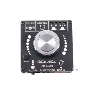 Factory Outlet ZK-502H 50WX2 50W+50W HIFI 2.0 Stereo Ble 5.0 Digital Power <b>Amplifier</b> Board Module TPA3116 AMP Amplificador - Product Image 2