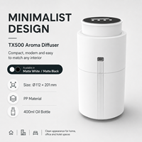 TX500 vente en gros Portable 400ml électrique diffuseur d'huile essentielle Machine sans eau voiture désodorisant diffuseur pour hôtels