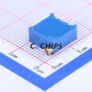 ตัวต้านทาน3296W-1-100ปรับได้/โพเทนชิออมิเตอร์ผ่านรูส่วนประกอบ (THT) ตัวต้านทาน10Ohm 10% - Product Image 2