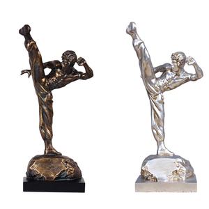Personalizzato resina Kung fu stella Bruce Lee statua per la raccolta - Product Image 1
