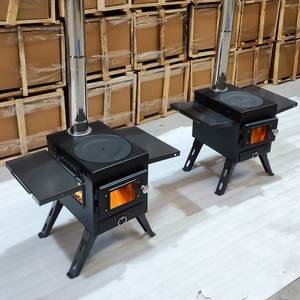 Winter <strong>Camping</strong> Stove Wood Stove Indoor Heating Outdoor <strong>Camping</strong> <strong>Tent</strong> Stove Portable Winter Wood <strong>Heater</strong> for Cooking - Product Image 4