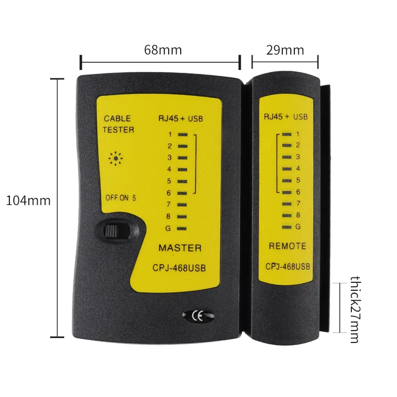 NSHL Best Price High Quality Cat7 Rj11 Sc8108 Network Lan Cable Tester