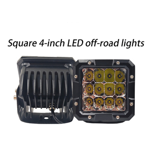 4 "baccelli <span class=keywords><strong>luce</strong></span> fendinebbia 500 metri lunga distanza LED guida <span class=keywords><strong>luce</strong></span> lavoro per Offroad SUV 4x4 Auto camion fari Auto - Product Image 6