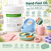Huile de traitement de surface en silicone de qualité alimentaire pour produits en silicone