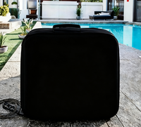 Étui de transport tout-en-un pour SLIM EVA, coque rigide, étanche, antichoc, anti-poussière, couleur personnalisable, logo, sac de rangement pour jeux