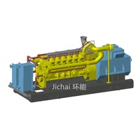 Générateur de 600 kW au biogaz