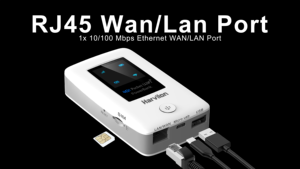 Router Mifi Harvilon 4G LTE con Banco <span class=keywords><strong>de</strong></span> Energía, 300Mbps, Batería <span class=keywords><strong>de</strong></span> 6000mAh, Puntos <span class=keywords><strong>de</strong></span> Acceso Wi-Fi Portátiles, <span class=keywords><strong>Internet</strong></span> Móvil, Uso en Exteriores, VoIP, QoS - Product Image 5
