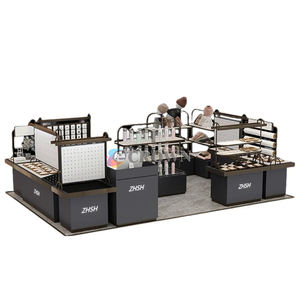 <strong>Promotional</strong> Mall Kiosk Design , Kiosk Cosmetic Display Cabinet Workstation, Retail <strong>Perfume</strong> Kiosk Design OEM - Product Image 5