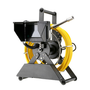 Cámara de Inspección de Alcantarillado de 20 Metros con Cable de 4.8mm, Monitor IPS de 4.3 Pulgadas, Batería de 5600 mAh, Visión Nocturna de 1200TVL, Sensor CMOS, <span class=keywords><strong>Video</strong></span> H.264, 8 LED - Product Image 1