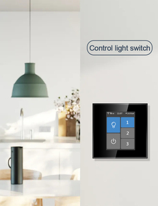L8-HF Smart Life WiFi Mesh Dokunmatik Panel 10A Cam Akıllı Fan Anahtarı AB - Product Image 4