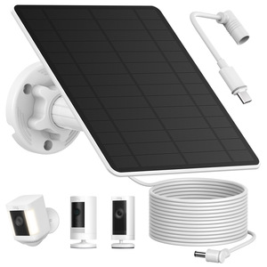 Panel Solar Fotovoltaico de 5W con Batería, Anillo de Interfaz Dedicado para Cámaras Exteriores Arlo y <span class=keywords><strong>Google</strong></span> <span class=keywords><strong>Nest</strong></span>, Producto Más Vendido - Product Image 5
