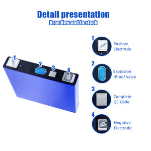 全销售可充电lifepo4 50ah 3.2V太阳能储存50ah房车锂电池 - Product Image 5