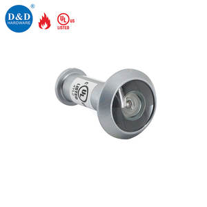 Mirilla <span class=keywords><strong>de</strong></span> Seguridad <span class=keywords><strong>para</strong></span> Puerta Comercial Moderna, Gran Angular, <span class=keywords><strong>de</strong></span> Latón, con Certificación UL, Resistente al Fuego - Product Image 2