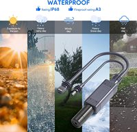 EDUP 5 en 1 Starlink Mini, Inyector PoE GigE de 180W con Protección Contra Sobretensiones y Divisor, Compatible con Starlink Mini