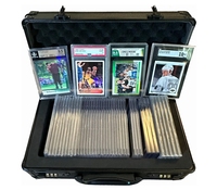 Étui de rangement et de voyage en aluminium personnalisable pour les sports et les cartes à collectionner pour les spectacles-Support OEM/ODM