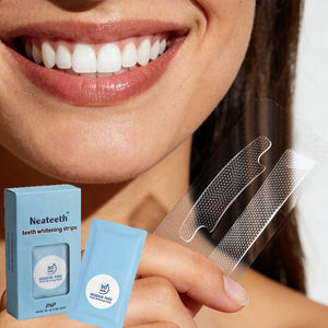 Bandes blanchissantes pour les dents sans peroxyde PAP, vente chaude, 14 sachets, résultat rapide, ruban blanchissant pour les dents, personnalisé - Product Image 2
