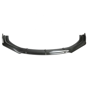 Yddtouch — lèvre de pare-choc avant universel, 3 pièces, en Fiber de carbone, Kit universel pour voiture, <span class=keywords><strong>Sedan</strong></span>, Coupe - Product Image 4