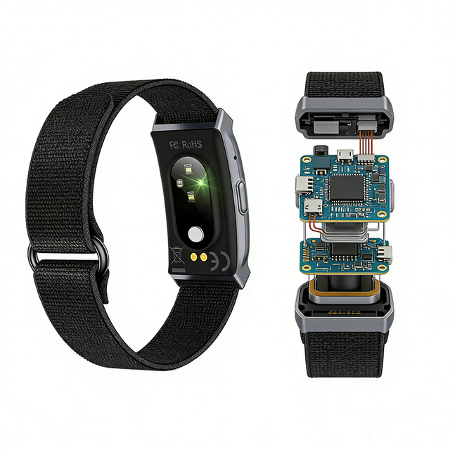 Electronic Product Development Hardware Design Smart Bracelet Heart Rate OLED Water Proof Fitness Tracker Prototype Service