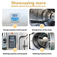 BLCC 50-150kg Hotel Industrial Washer and Dryer Machine Commercial Laundry Equipment Front Load Washer and Dryer Sets