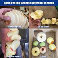 Elektrische Appelschilmachine Multifunctionele Citroenschillen Snijsnijsnijmachine Fruitschilmachine Voor Perenkiwi
