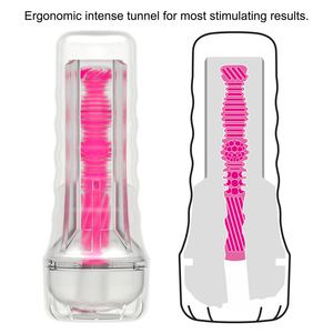 Linterna masturbador masculino niñas hombres Stroker estrella realista Vagina juguete sexual que brilla en la oscuridad - Product Image 3