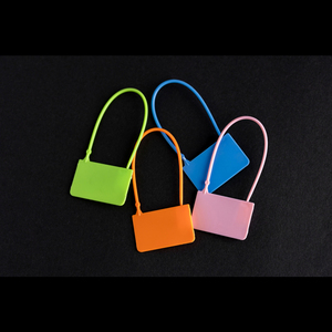 Cable Zip Tie Factory Price Custom Logo Identification ID Security Disposable Seal Garment <strong>Tags</strong> for Shoes - Product Image 2