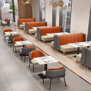 Conjunto de Muebles Comerciales Modernos Grand <span class=keywords><strong>Plaza</strong></span>, Mesa de Centro y Sillas para Restaurante, Cafetería, Tienda, Villa, Casa de Campo ST027 - Product Image 1