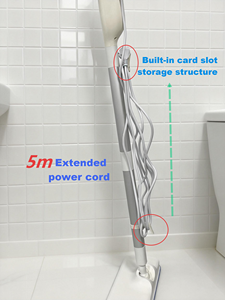 Pulitore a Vapore Elettrico Portatile di Alta Qualità Multifunzione per Pulizia Domestica Stick Elettronico per Uso Quotidiano 220V 1300W RU - Product Image 3