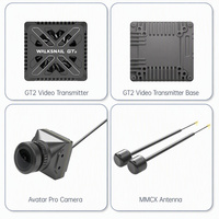 Kit Walksnail Avatar GT2 2W, système VTX numérique haute puissance HD, caméra de vision nocturne longue portée pour quadricoptère RC