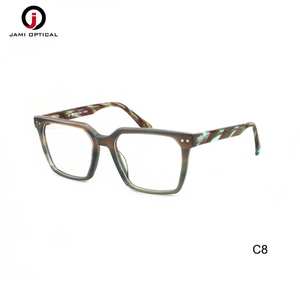 Vente en gros de lunettes tendances Lunettes en acétate Optica <span class=keywords><strong>Lunetes</strong></span> Lunettes à plastifier Monture optique en acétate Lunettes en stock - Product Image 6