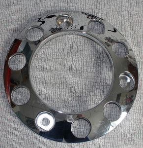 Housse de <span class=keywords><strong>roue</strong></span> centrale en acier inoxydable 22.5, accessoires extérieurs pour bus - Product Image 6