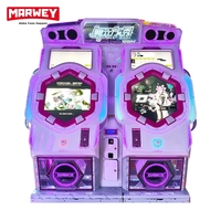 Marwey Nouvelle Machine de Danse d'Arcade de Luxe à Monnayeur pour Divertissement Intérieur, Jeu de Rythme et de Vitesse avec Musique