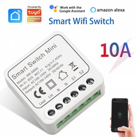 Concurrerende Prijs AC100-240V 10a/16a Wifi Met Neutrale Mini Switch Module Smart Breaker Wereldwijd Beschikbaar Voor Thuis