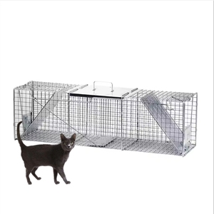 <span class=keywords><strong>Piège</strong></span> <span class=keywords><strong>à</strong></span> animaux vivants pliable robuste, coyote, <span class=keywords><strong>sanglier</strong></span>, chat, lapin, autres animaux, contrôle humain des nuisibles, chasse - Product Image 1