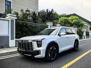 GAC Trumpchi E8 PHEV 2023 Van, autonomia 143 km, versione Touring Max, cambio automatico, 7 posti, esterno bianco, interno marrone, <span class=keywords><strong>23</strong></span>.000 km di chilometraggio. - Product Image 1