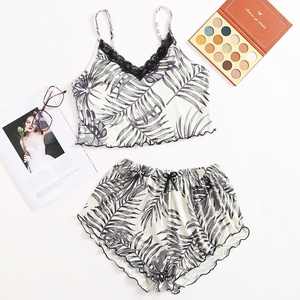 2022 estate ultima Sexy Nighty per donna Set gilet da donna da donna pigiama intimo donna pigiama - Product Image 4