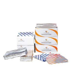 Giấy tờ interfolded pop-up tờ nhà sản xuất nhôm lá chuyên nghiệp Trung Quốc hộp màu nhôm lá mỏng OEM mềm tấm thiếc - Product Image 1