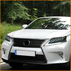 Faro a LED a triplo fascio per Lexus RX 2009-2015, aggiornamento stile facelift 2021, gruppo ottico con DRL e indicatori di direzione sequenziali - Product Image 3